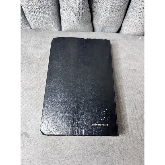 NIV Bible Red Letter Maps References Black 2001 Zondervan - Picture 2 of 11